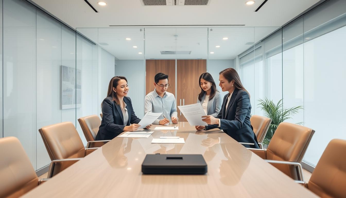 Property settlement documents and transfer review